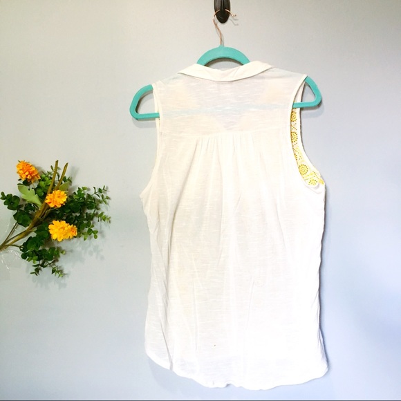 Lucky | Yellow Tunic XL GUC Minor Flaw - Picture 3 of 6